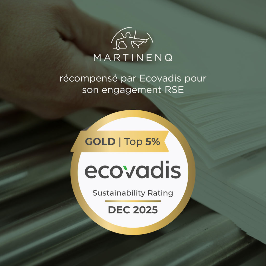 Martinenq Score Ecovadis GOLD