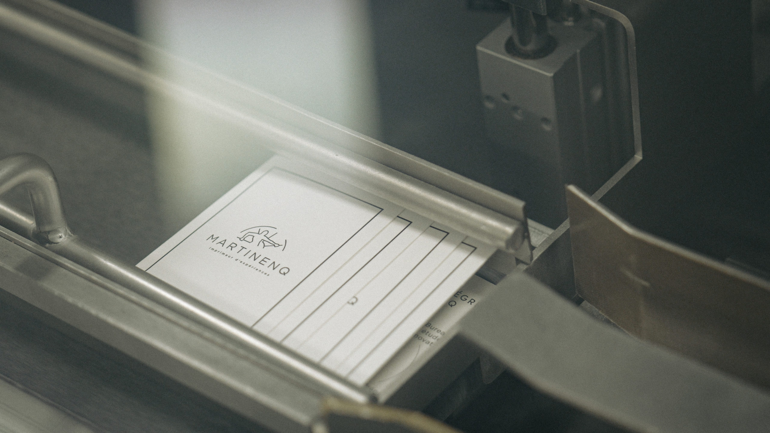 Conditionnement porte carte échantillon